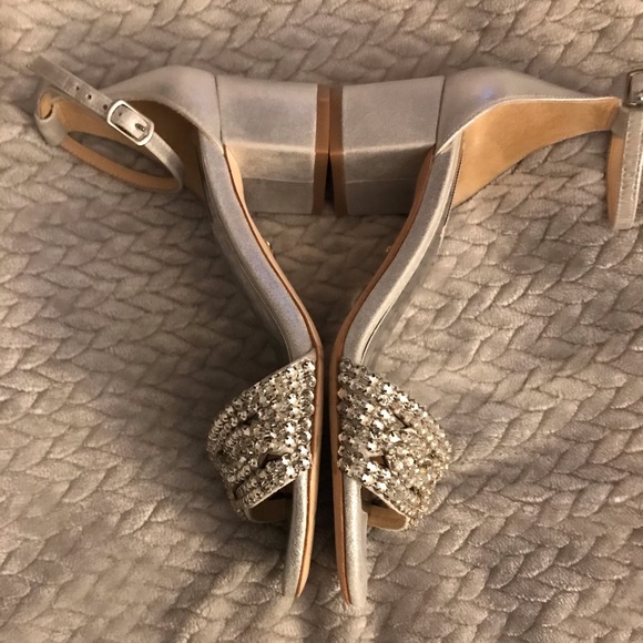 Badgley Mischka Formal/Wedding Shoes Size 5.5 - Picture 4 of 7